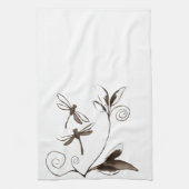 Dragonfly Abstract Theedoek (Verticaal)