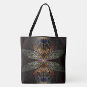 Dragonfly Abstract Tote Bag (Voorkant)