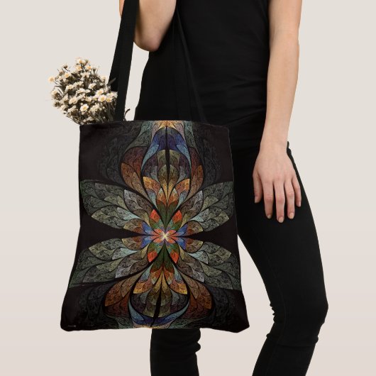 Dragonfly Abstract Tote Bag (Dichtbij)