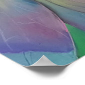 Dragonfly Abstract Wall Art | Colorful Nature Post Poster (Hoek)