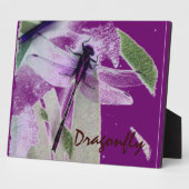 Dragonfly Abstracte kunst Fotoplaat (Zijkant)