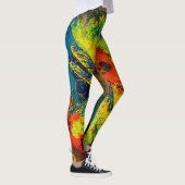 Dragonfly abstracte leggings (Rechts)