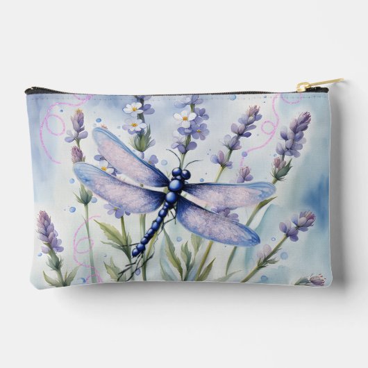 Dragonfly Accessoire Cosmetische Tas Potlood Pouch (Achterkant)