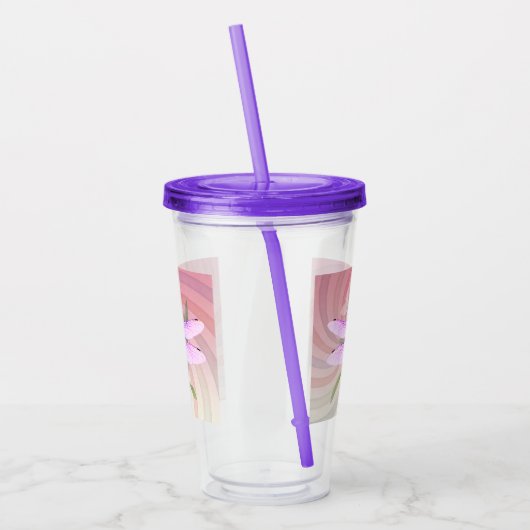 Dragonfly Acryl Drinkbeker (Links)