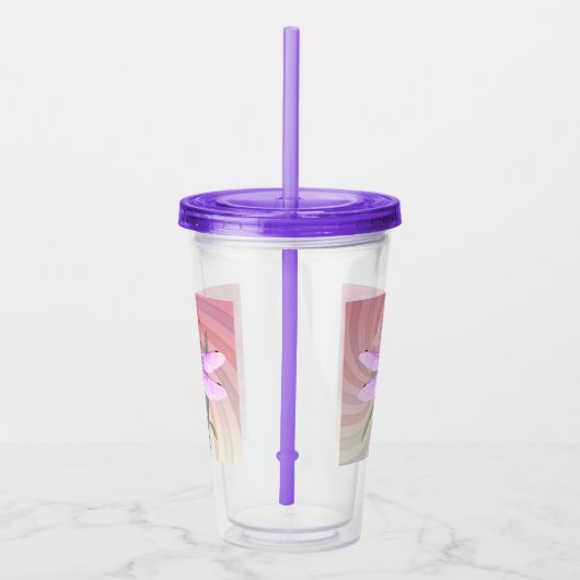 Dragonfly Acryl Drinkbeker (Rechts)