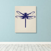 Dragonfly afdrukken (Insitu (Houten vloer))