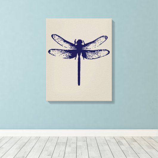 Dragonfly afdrukken (Insitu (Houten vloer))