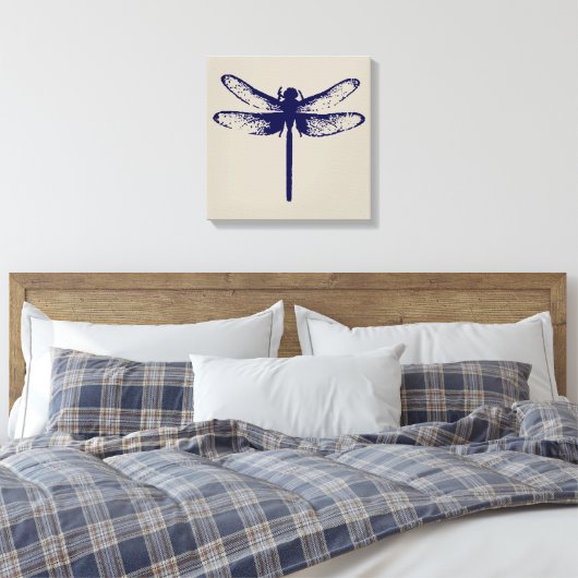 Dragonfly afdrukken (Insitu (Slaapkamer))