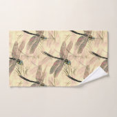 dragonfly afdrukken bad handdoek (Handdoek)