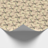 dragonfly afdrukken cadeaupapier (Hoek)