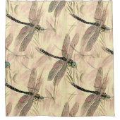  dragonfly afdrukken douchegordijn (Voorkant)