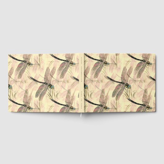  dragonfly afdrukken gastenboek (Volledig)