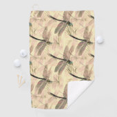  dragonfly afdrukken golfhanddoek (Insitu)