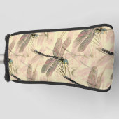  dragonfly afdrukken golfheadcover (Voorkant)