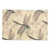 dragonfly afdrukken kussensloop (Achterkant)