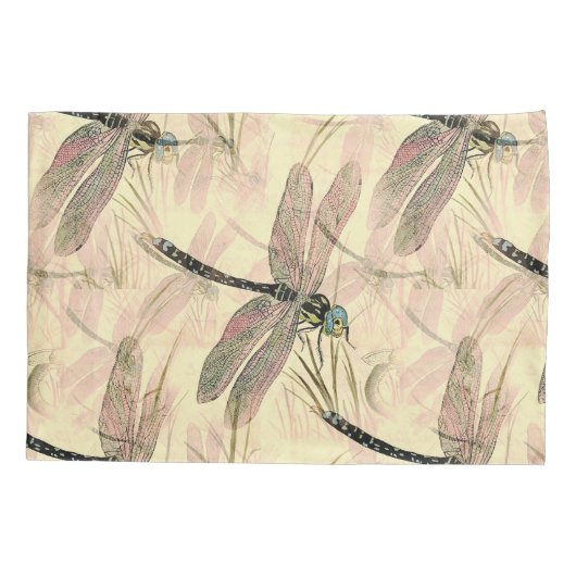  dragonfly afdrukken kussensloop (Achterkant)