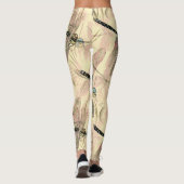  dragonfly afdrukken leggings (Achterkant)