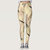  dragonfly afdrukken leggings (Voorkant)