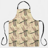 dragonfly afdrukken schort (Voorkant)