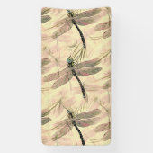 dragonfly afdrukken spandoek (Verticaal)