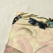  dragonfly afdrukken strandlaken (In situ)