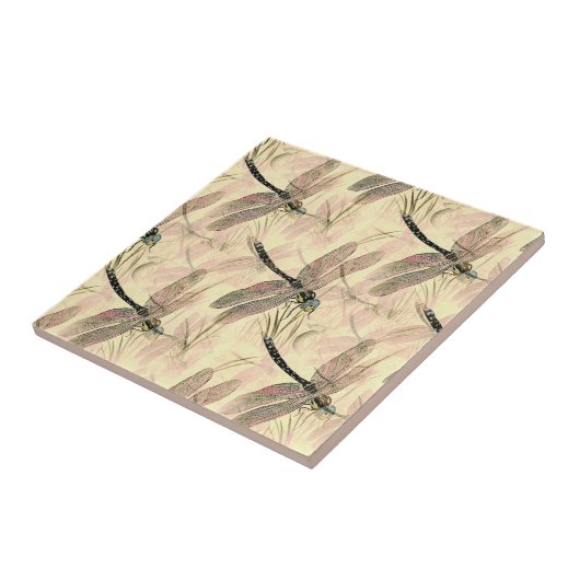  dragonfly afdrukken tegeltje (Zijkant)