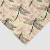  dragonfly afdrukken tissuepapier (Detail)