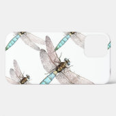 Dragonfly Air Force on White Background Hoesje-Mat Case-Mate iPhone Case (Achterkant (horizontaal))