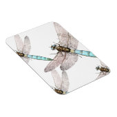 Dragonfly Air Force on White Magneet (Rechterzijde)
