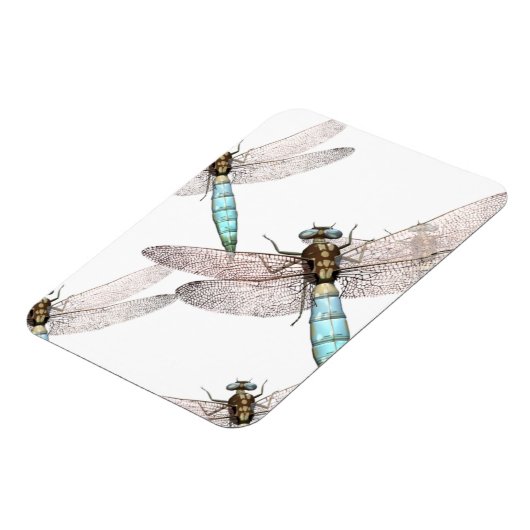 Dragonfly Air Force on White Magneet (Linkerzijde)