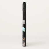 Dragonfly Air Force op Black Case-Mate iPhone Case (Achterkant/links)