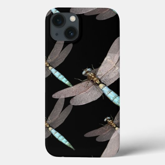 Dragonfly Air Force op Black Case-Mate iPhone Case (Achterkant)