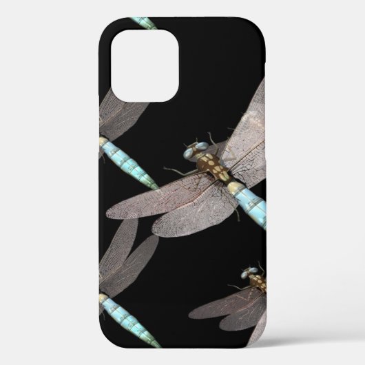 Dragonfly Air Force op Black Hoesje-Mate iPhone Ca Case-Mate iPhone Case (Achterkant)