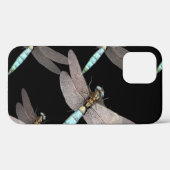 Dragonfly Air Force op Black Hoesje-Mate iPhone Ca Case-Mate iPhone Case (Achterkant (horizontaal))