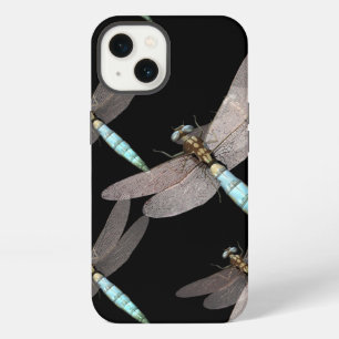 Dragonfly Air Force op Zwarte Ontwerp iPhone 13 Hoesje