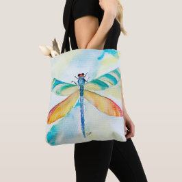 Dragonfly All-Over Print ShoulderTote Tote Bag