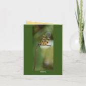 Dragonfly Alle Goede Dingen Wild en Gratis briefka Bedankkaart (Achterkant)