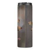 Dragonfly Alle goede dingen Wilde en Vrije Thoreau Thermosbeker (Achterkant)