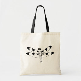 Dragonfly and Flower  Tote Bag