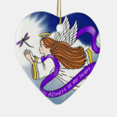 Dragonfly Angel Keramisch Ornament (Rechts)