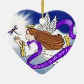 Dragonfly Angel Keramisch Ornament (Voorkant)