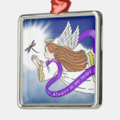 Dragonfly Angel Metalen Ornament (Links)