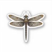 Dragonfly Animal Art Graphic Dragonfly (2) Sticker (Voorkant)