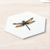 Dragonfly Animal Art Graphic Dragonfly (3) Kartonnen Onderzetters (Schuin)