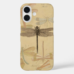 Dragonfly  Antiek Classic Natuur iPhone 16 Hoesje