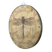 Dragonfly  Antiek Classic Natuur Dartbord (Voorkant Rechts)