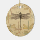 Dragonfly  Antiek Classic Natuur Keramisch Ornament (Links)