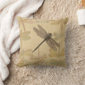 Dragonfly  Antiek Classic Natuur Kussen (Deken)