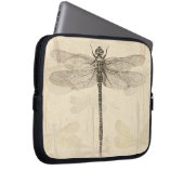 Dragonfly  Antiek Classic Natuur Laptop Sleeve (Voorkant Rechts)