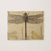 Dragonfly Antiek Classic Natuur Legpuzzel (Horizontaal)